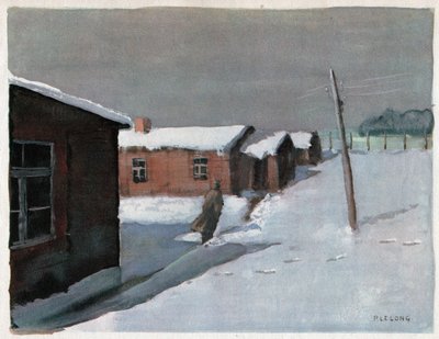 Prisoners camp in Germany by Unknown